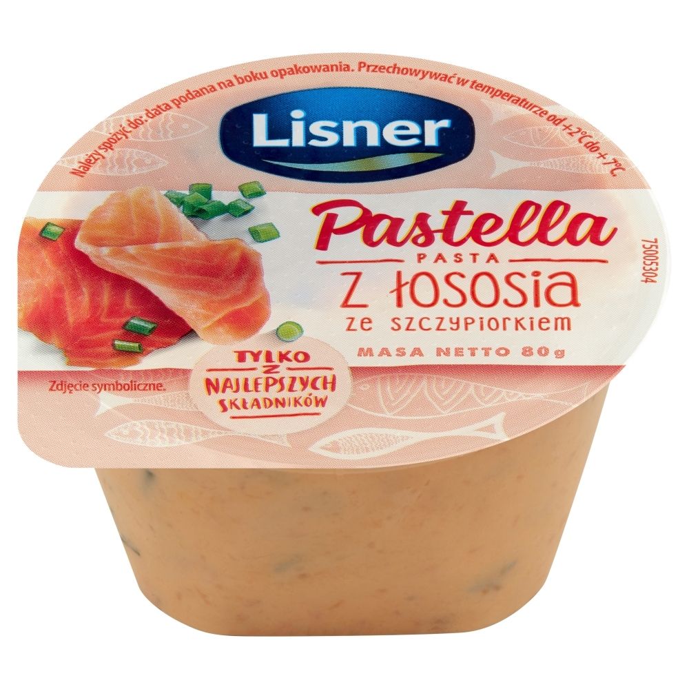 Lisner Pastella łososiowa ze szczypiorkiem