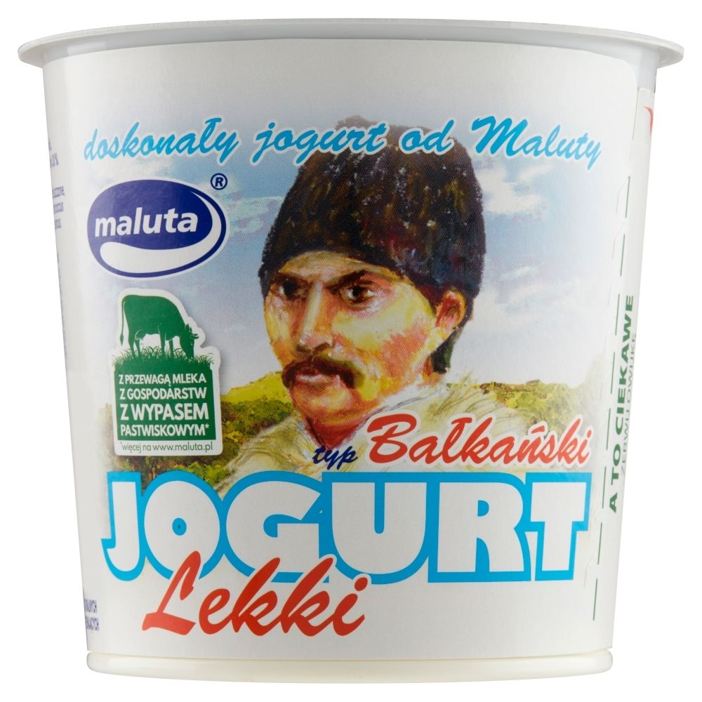 Maluta Jogurt lekki typ bałkański 340 g