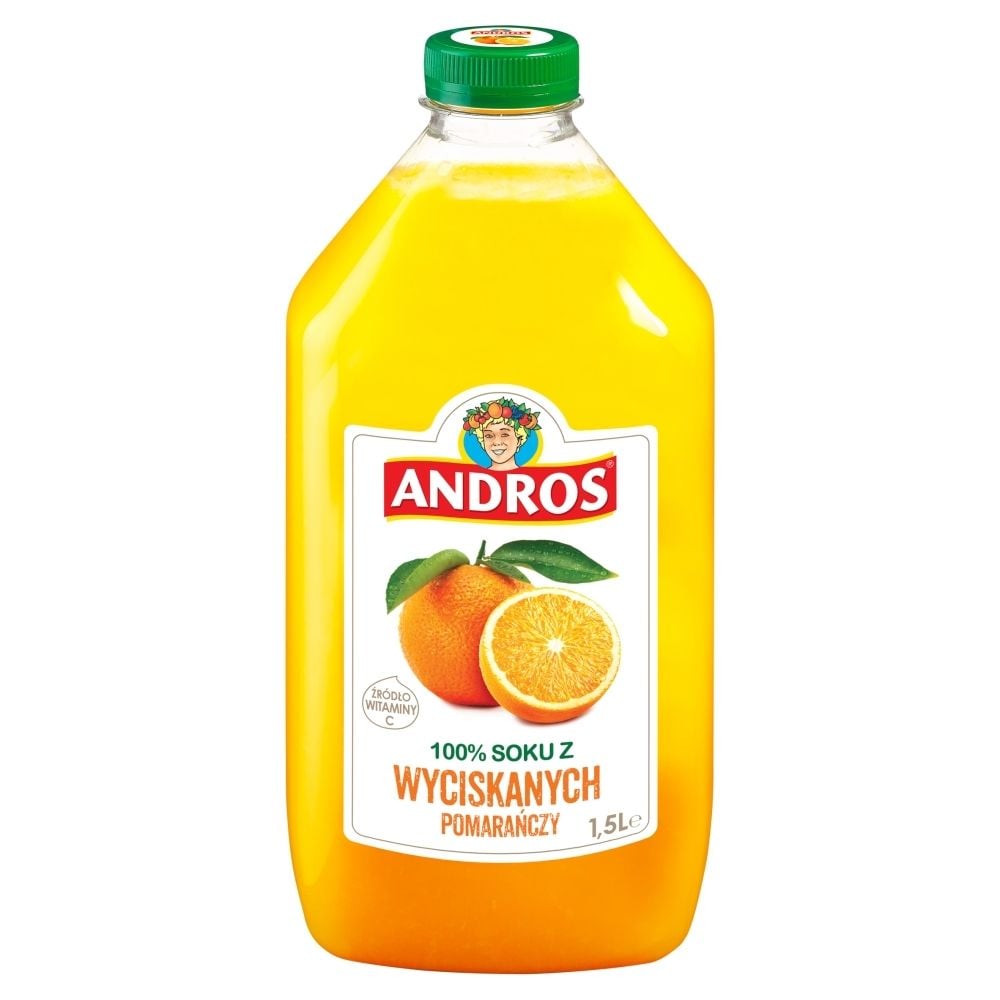 Andros - Sok pomarańczowy 100%