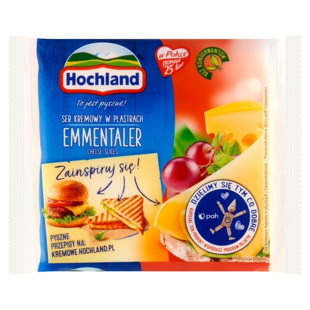 Hochland - Emmentaler ser kremowy w plastrach