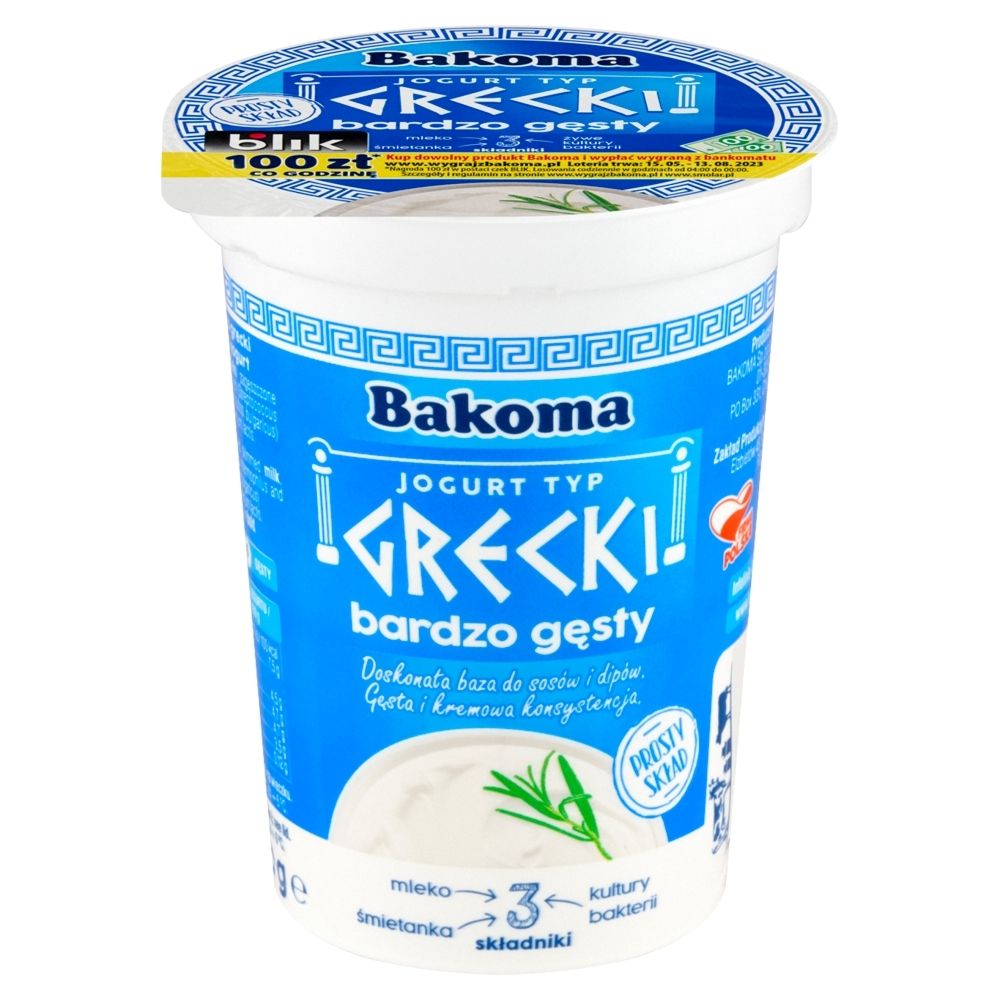 Jogurt Naturalny Typ Grecki 390G