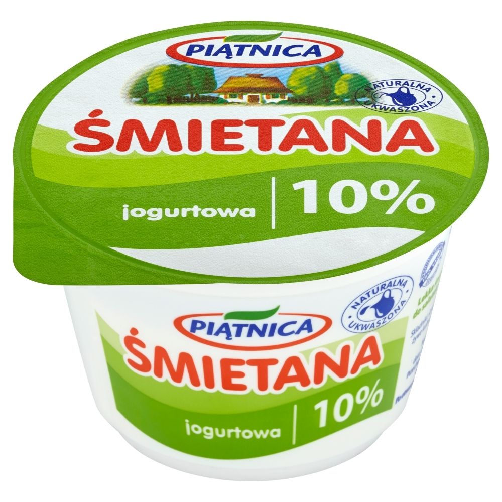 Śmietana 10% Piątnica 200g
