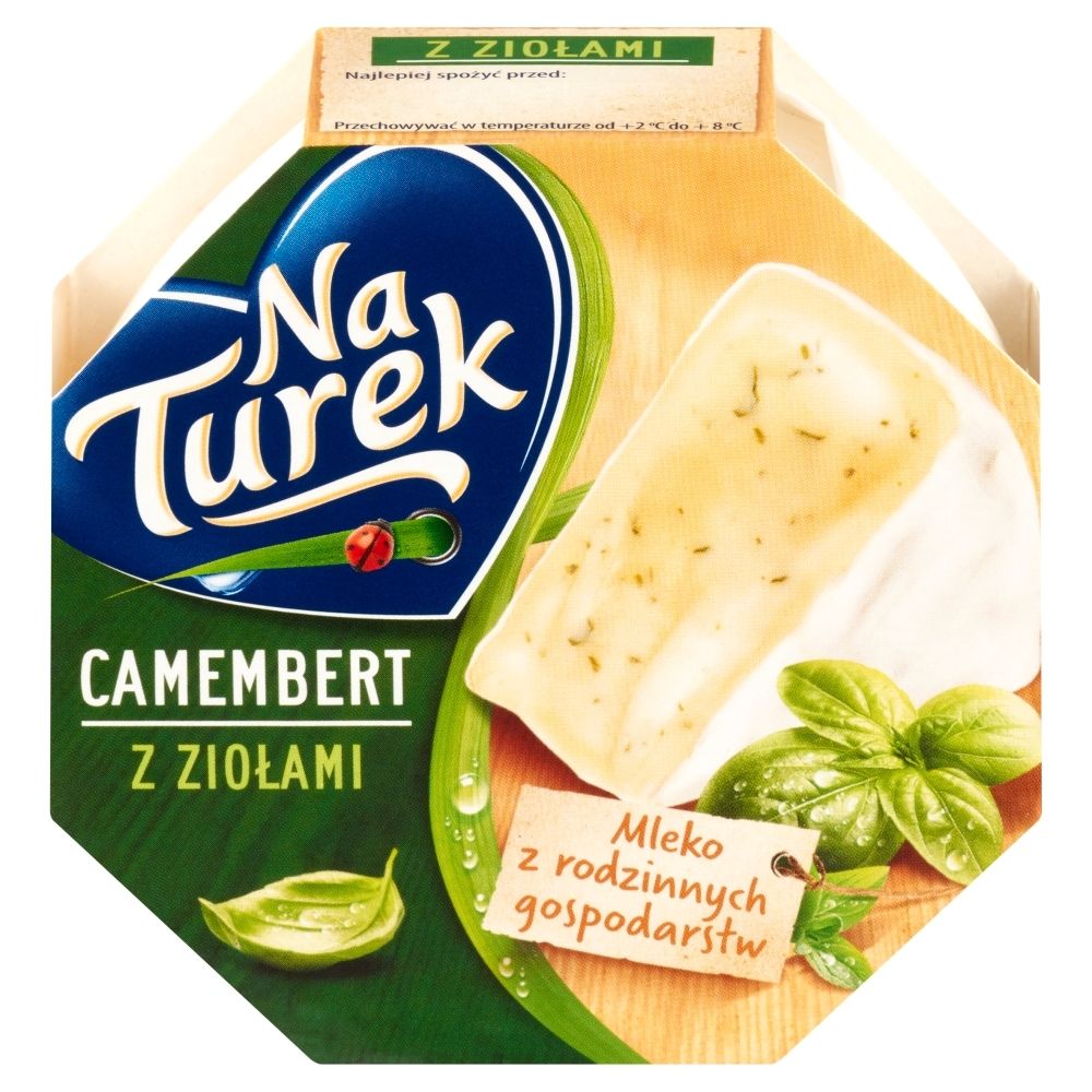 NaTurek Camembert z ziołami 120 g