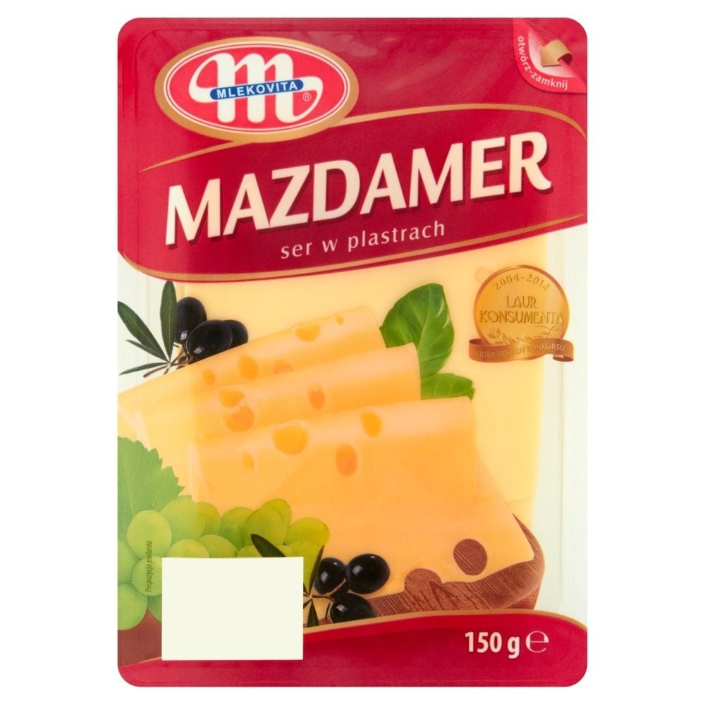Mlekovita Ser Mazdamer Plastry 150G