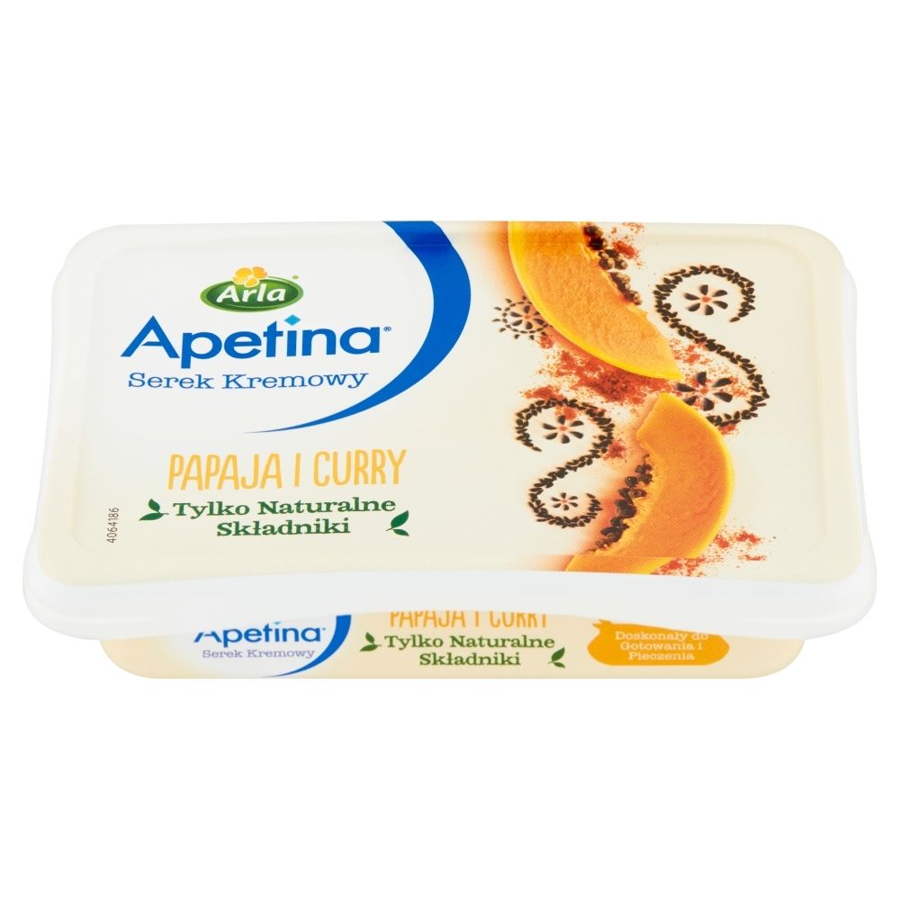 Apetina - Serek kremowy z papają i curry