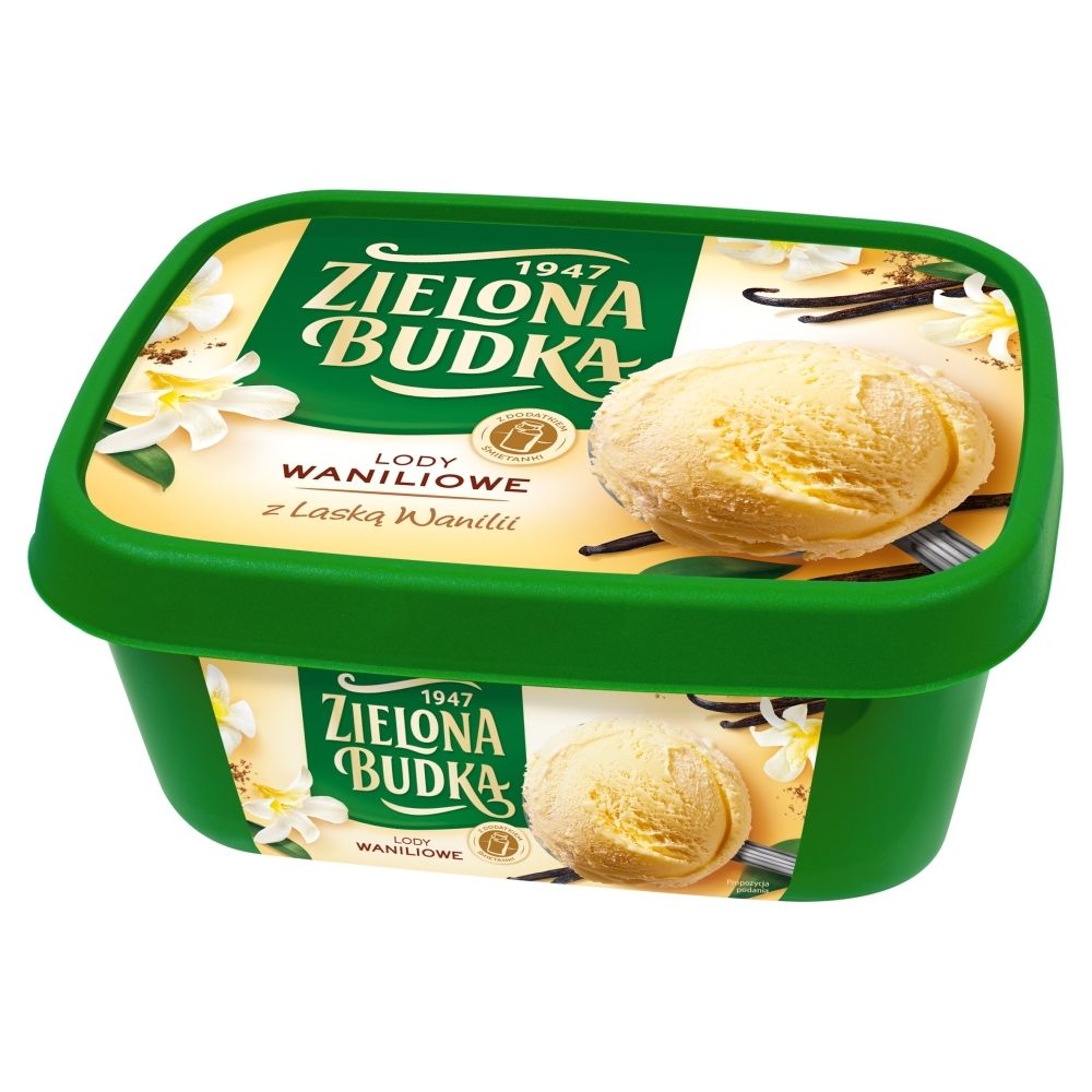 Zielona Budka Lody waniliowe 1000 ml