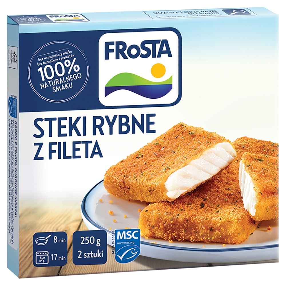 FRoSTA - Filety z mintaja w panierce z ziołami