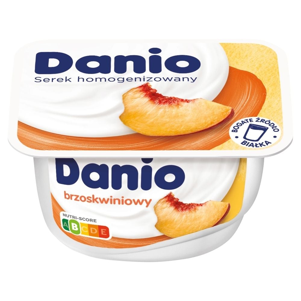 Danone - Danio serek brzoskwiniowy