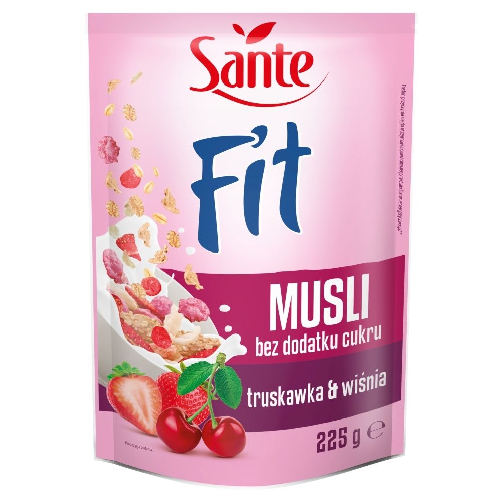 Sante FITAL TRUSKAWKA MALINA WIŚNIA 225G zakupy dla domu i biura 43608694