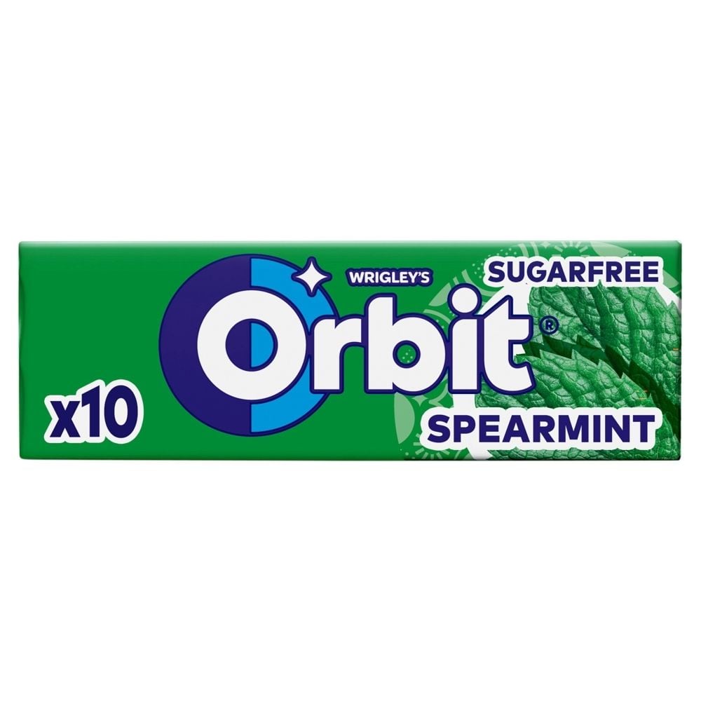 Orbit White Spearmint Guma do żucia bez cukru 14 g (10 drażetek)