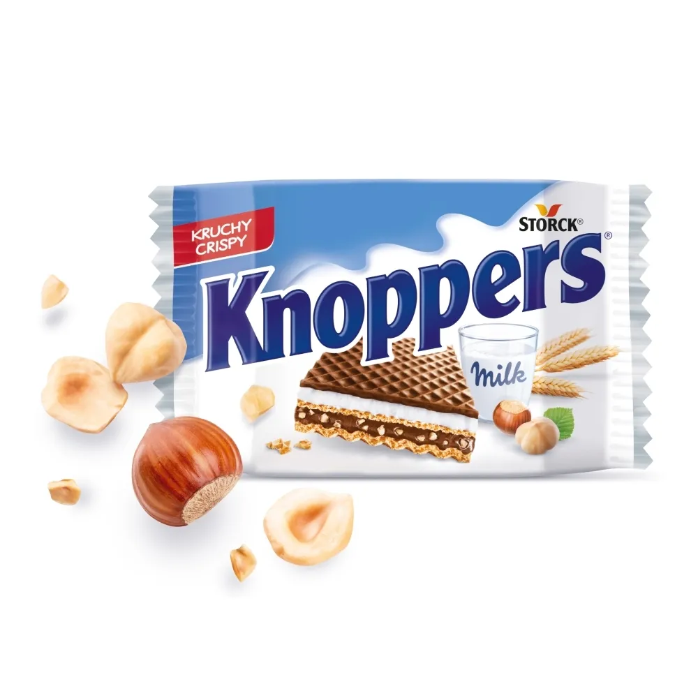 Knoppers - Wafelek orzechowy nadziewany