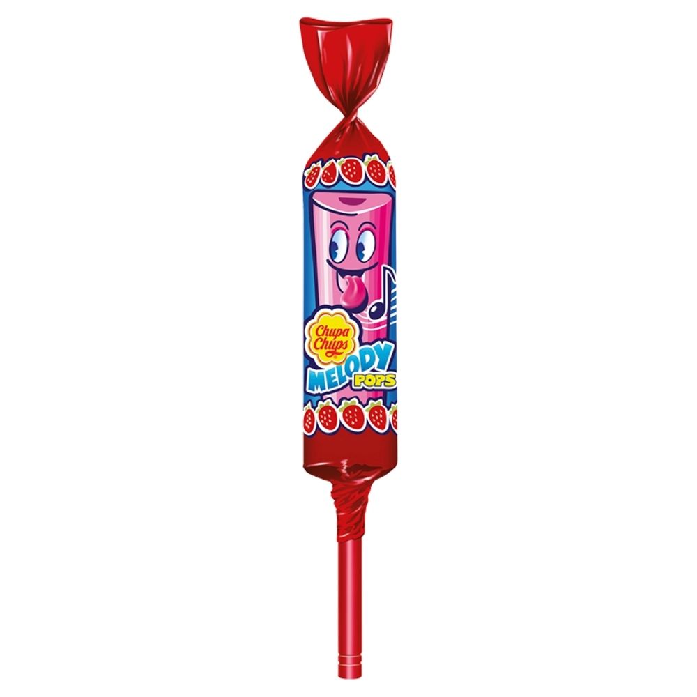 Van Melle Lizak Chupa Chups Melody Pops o smaku truskawkowym 15 g