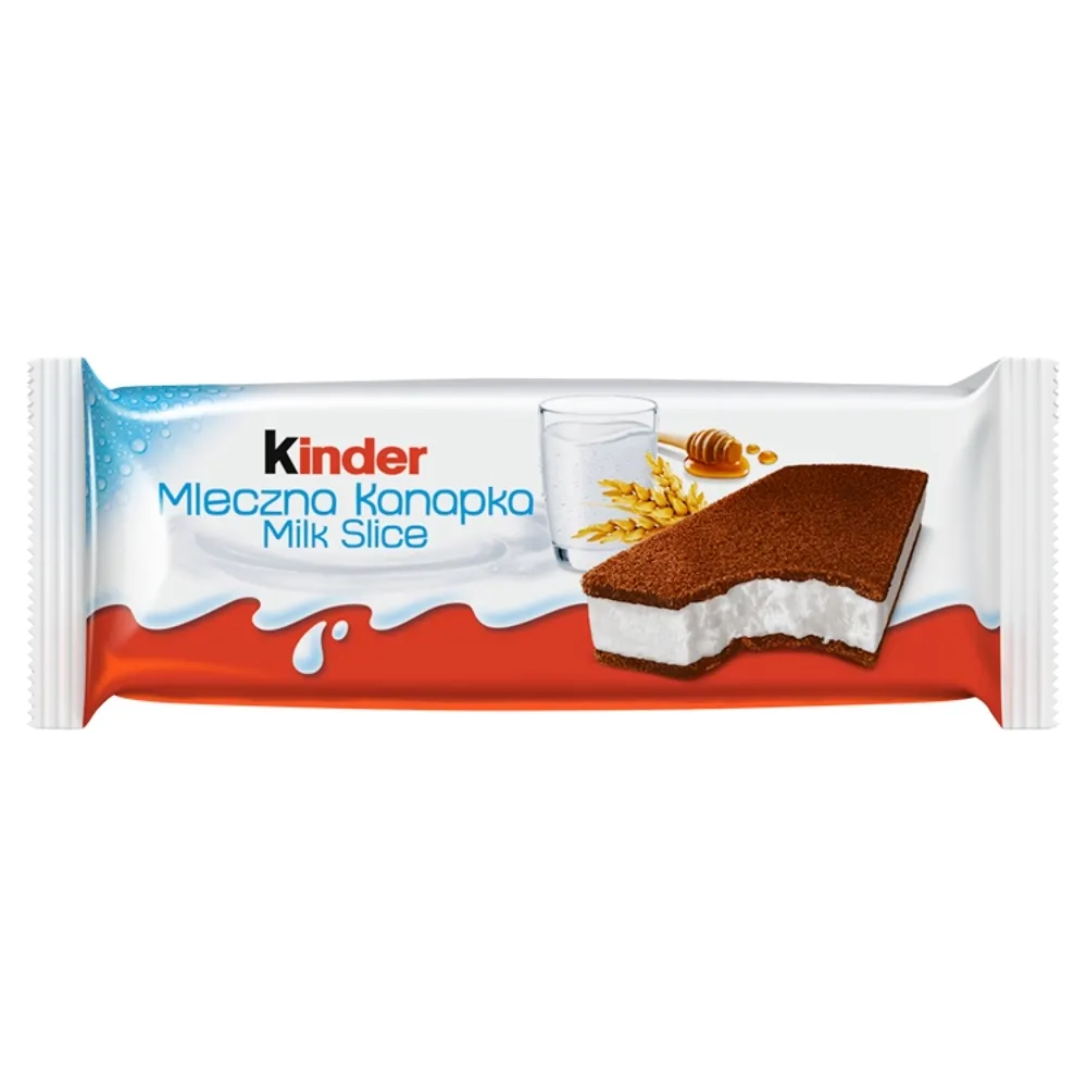 Kinder Mleczna Kanapka Biszkopt z mlecznym nadzieniem 28 g