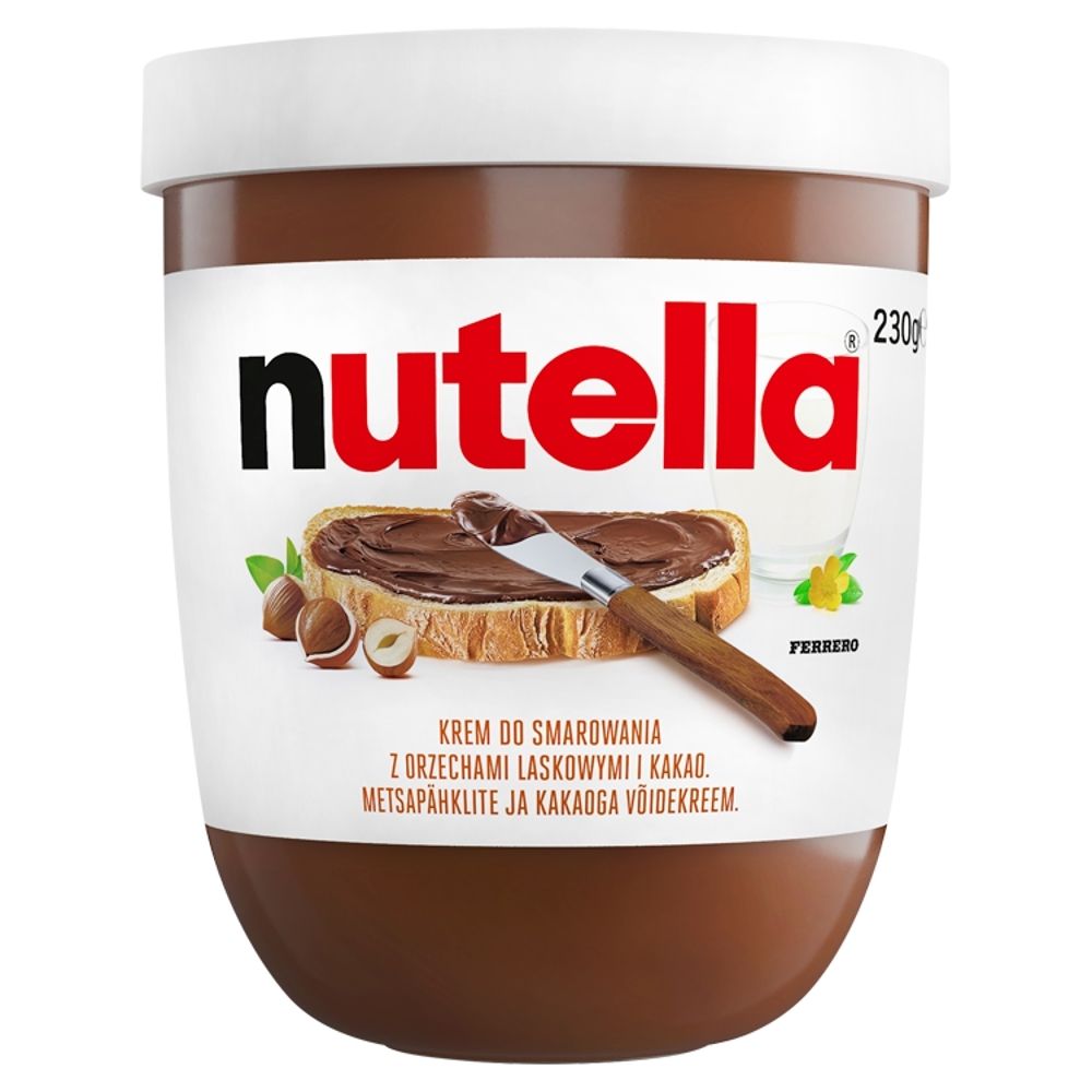 Nutella - Krem do smarowania z orzechami laskowymi i kakao