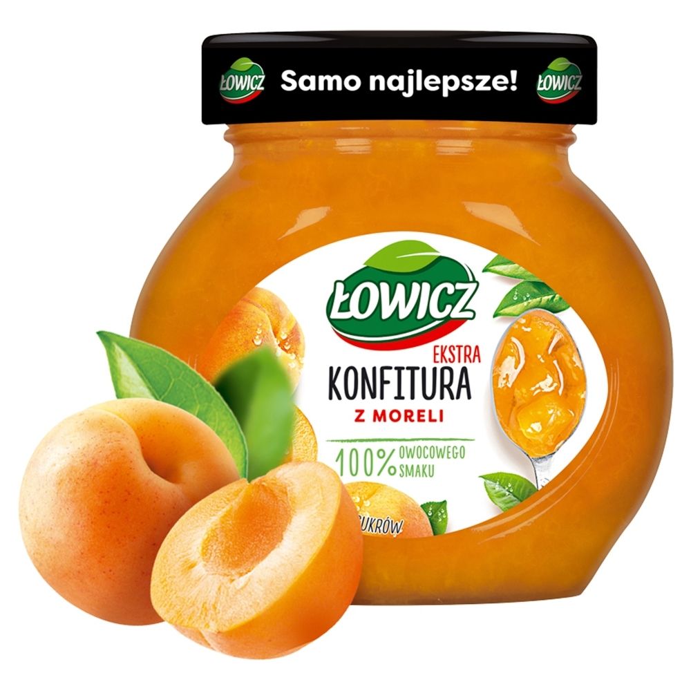 Łowicz EXTRA KONFITURA Z MORELI NISKOSŁODZONA 240 G zakupy dla domu i biura! 32298556