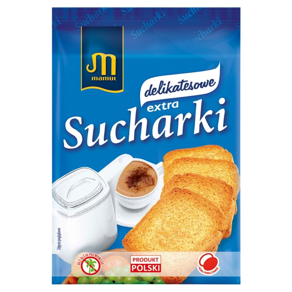 Mamut Sucharki extra delikatesowe 290 g