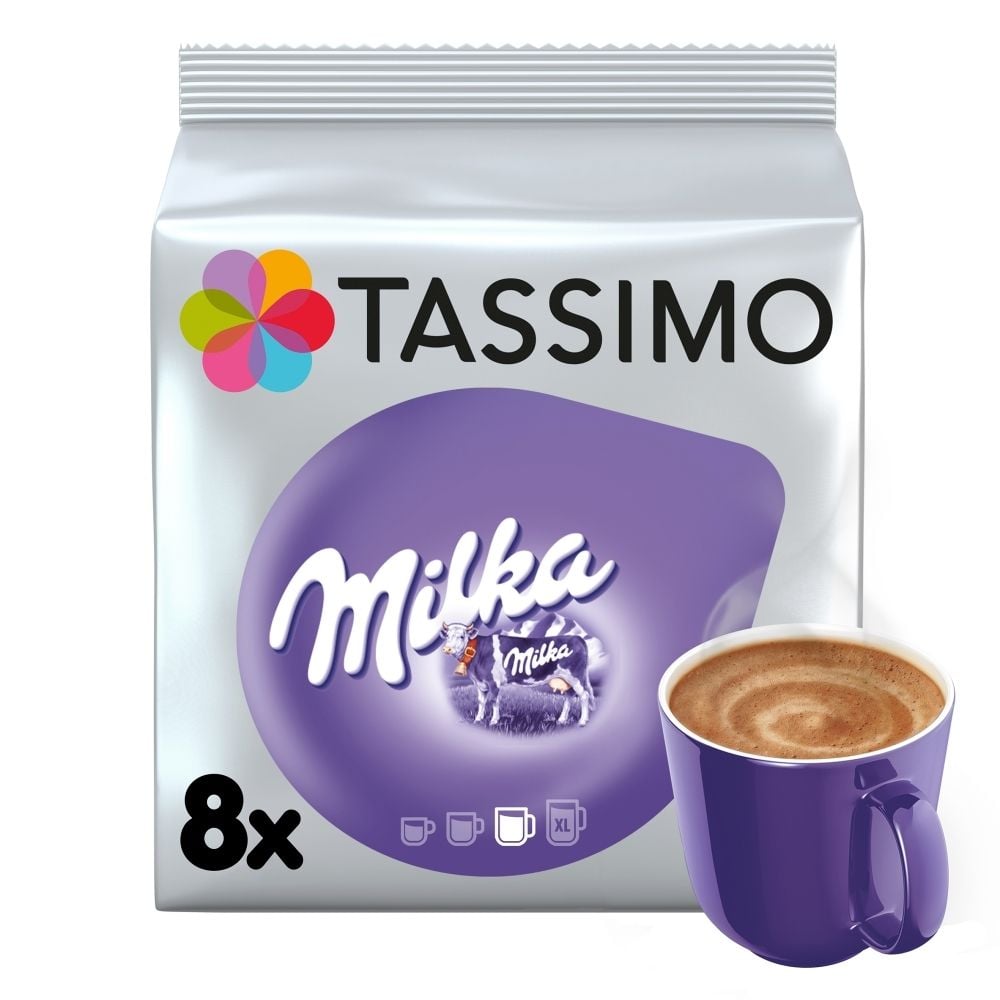 Tassimo, czekolada do picia Milka w kapsułkach, 8 kapsułek