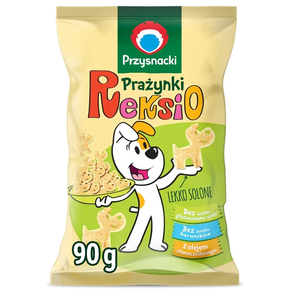 Przysnacki PRZYSNACKI PRAŻYNKI REKSIO LEKKO SOLONE 95G zakupy dla domu i biura 49409873