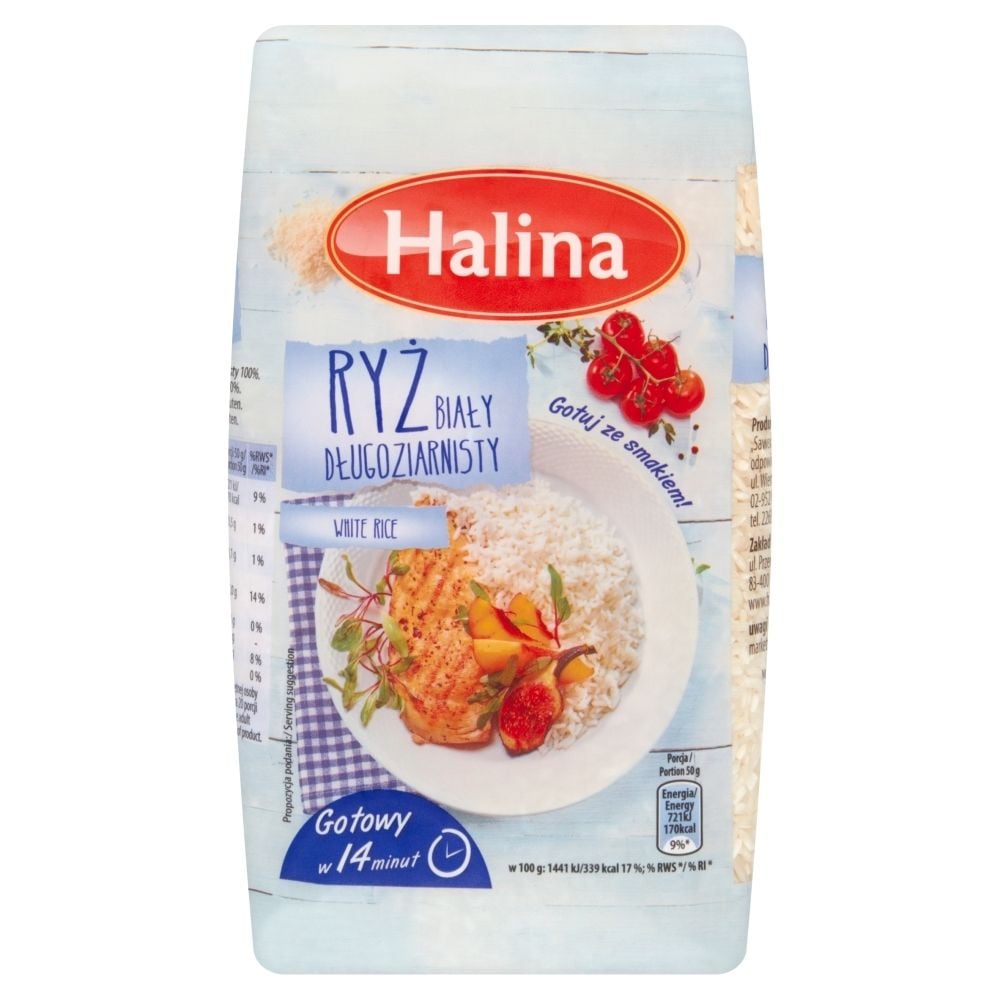 Halina Ryż biały długoziarnisty