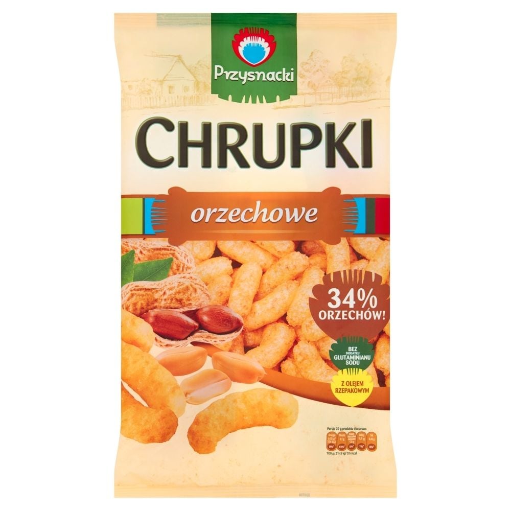 Przysnacki PRZYSNACKI CHRUPKI ORZECHOWE 150G zakupy dla domu i biura 49891559