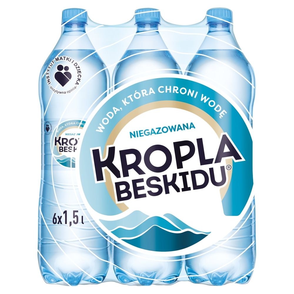 Kropla beskidu woda mineralna niegazowana 6x1,5l