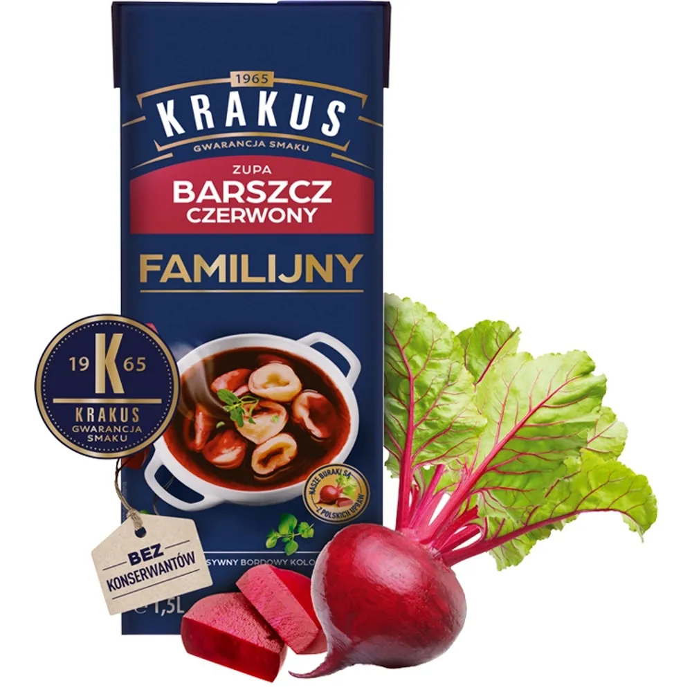 Krakus Barszcz czerwony w kartonie