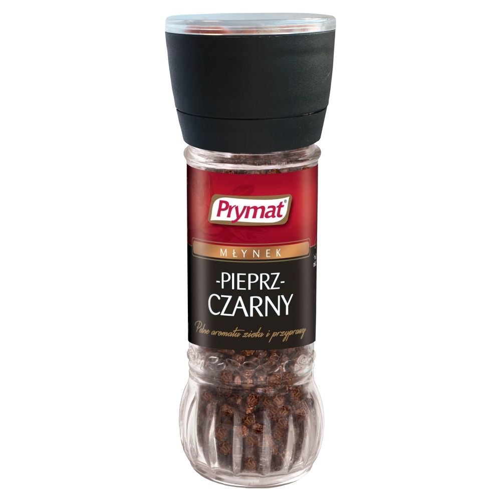 Prymat Pieprz czarny ziarnisty 47g młynek gc 0028219