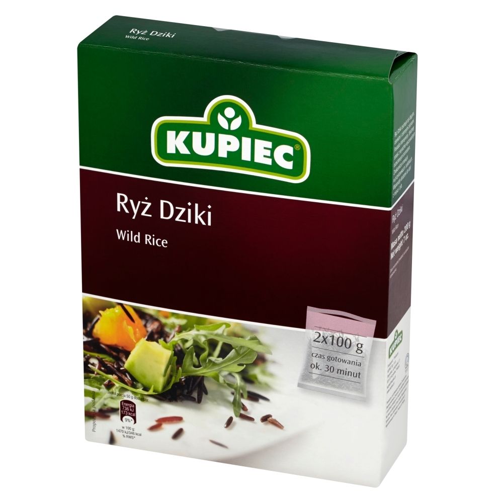 Kupiec Ryż dziki 2x100g