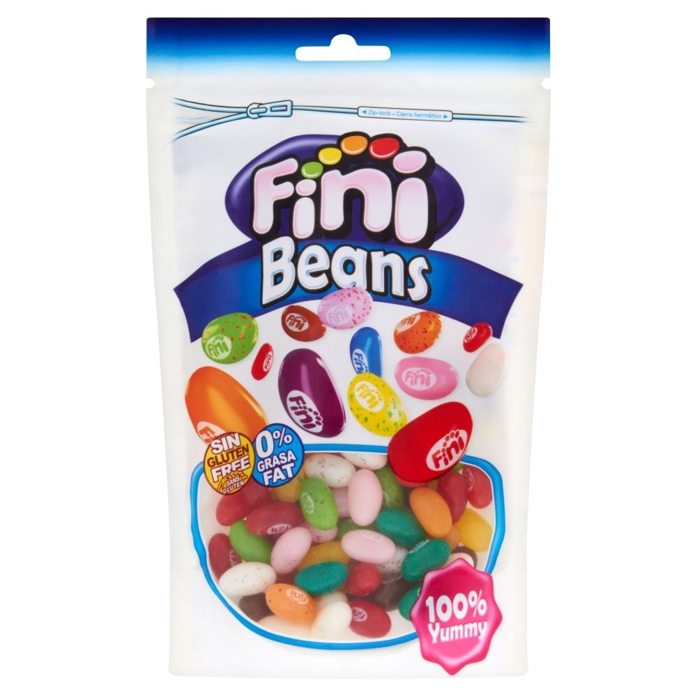 Fini Beans Żelki Fasolki o smaku owocowym 165 g