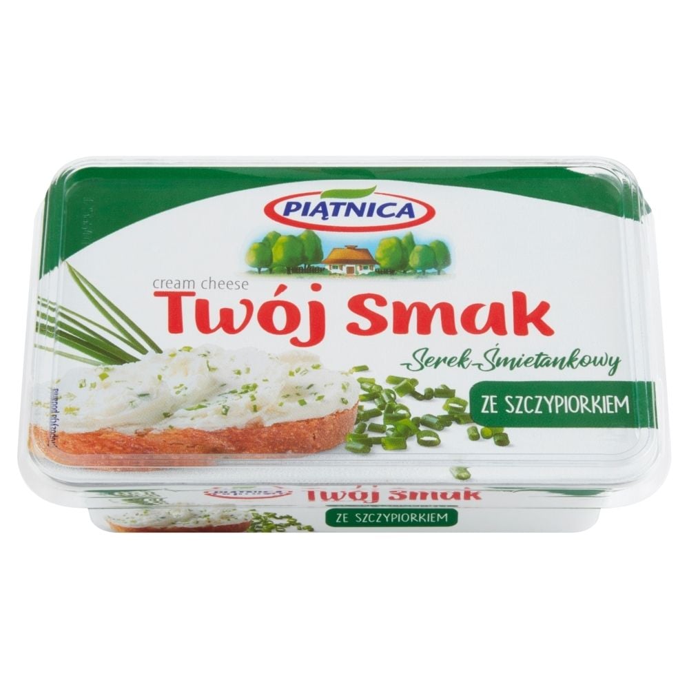 Piątnica - Twój Smak serek śmietankowy ze szczypiorkiem