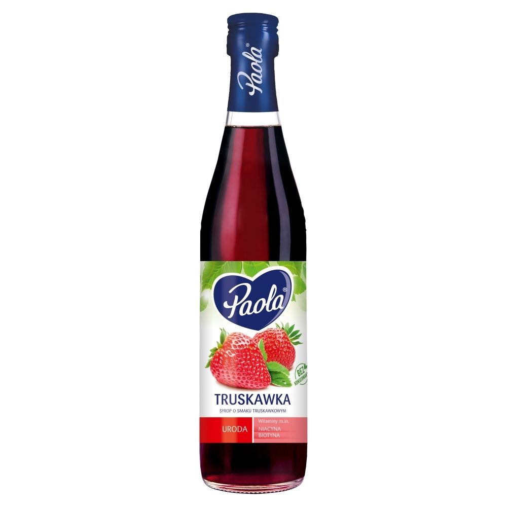 Hoop Syrop Paola o smaku truskawka 430 ml