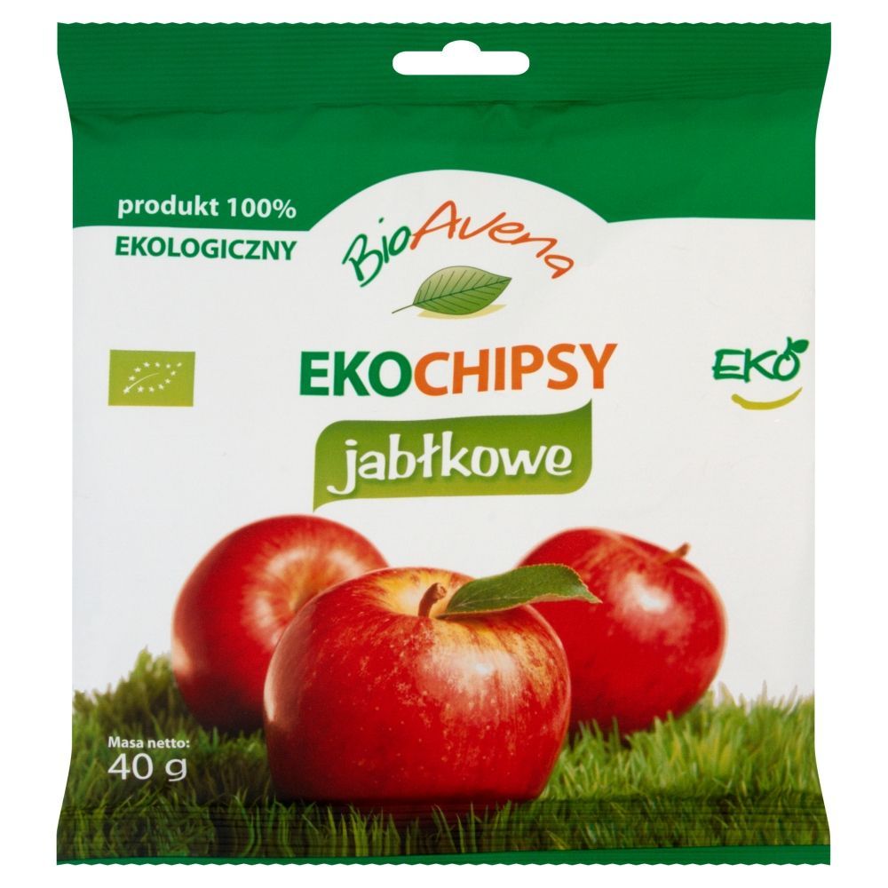 NATURAVENA Chipsy jabłkowe BIO 40g - Naturavena 5908445471032