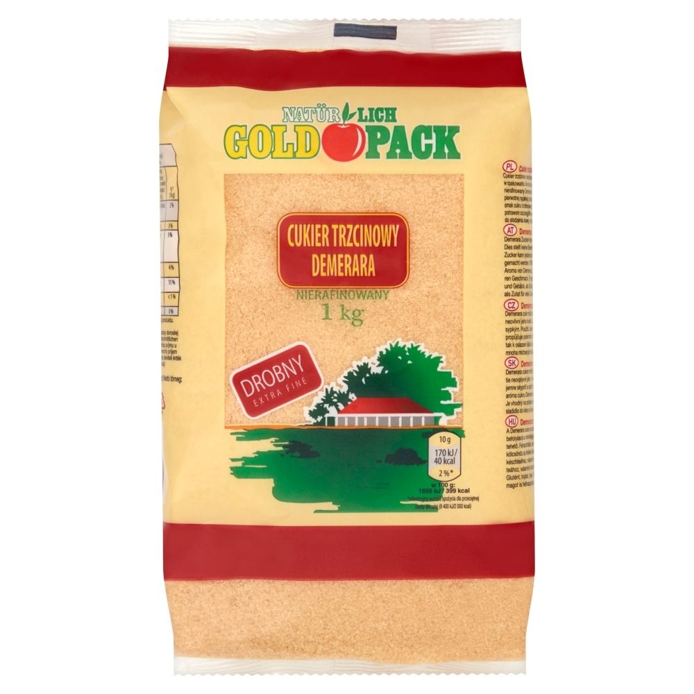Goldpack Cukier Trzcinowy Drobny 1Kg