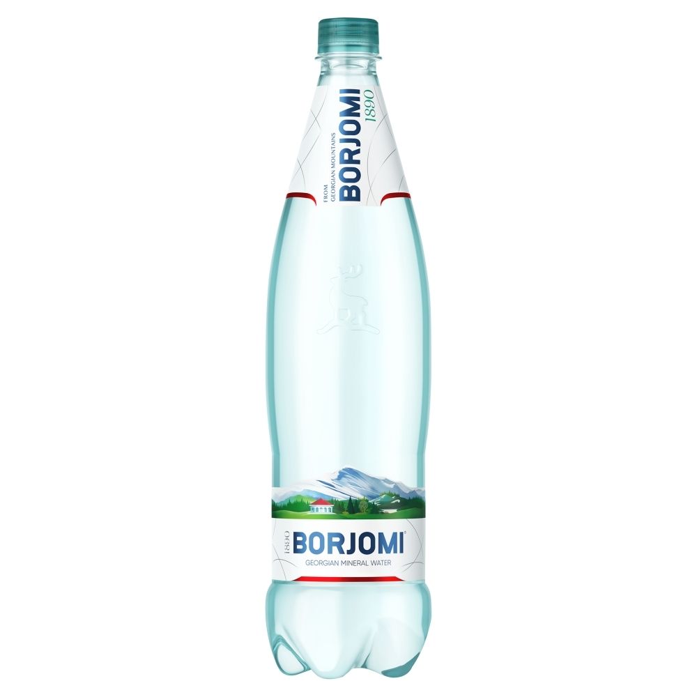 BORJOMI (wody) WODA MINERALNA GAZOWANA 1 L - BORJOMI 4860019001360
