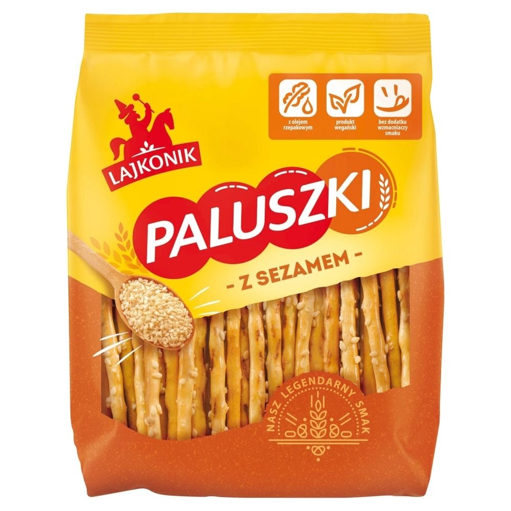 Lajkonik PALUSZKI Z SEZAMEM 150G zakupy dla domu i biura 42432187