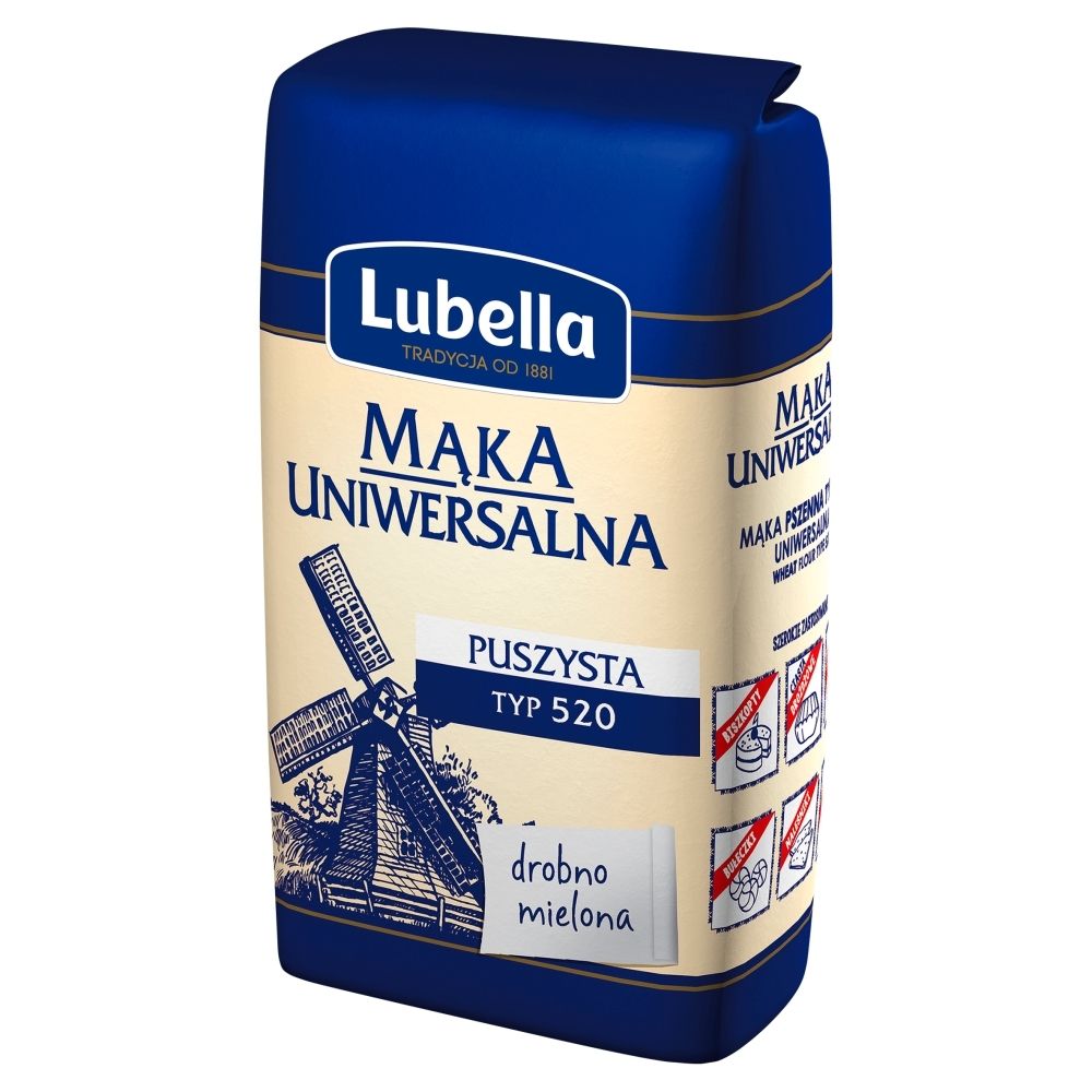 Lubella MĄKA UNIWERSALNA 1 KG zakupy dla domu i biura 26699397