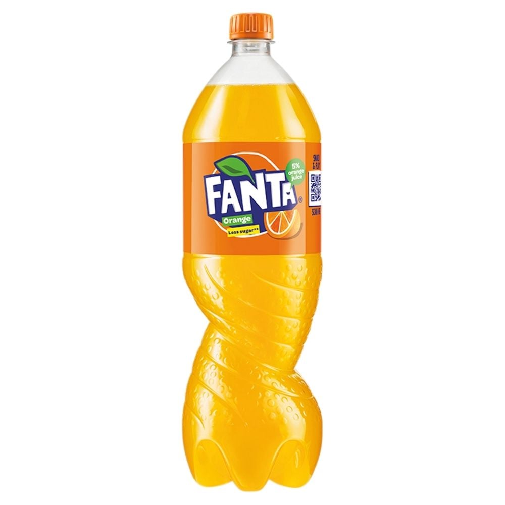 Fanta Napój gazowany o smaku pomarańczowym 1,5 l