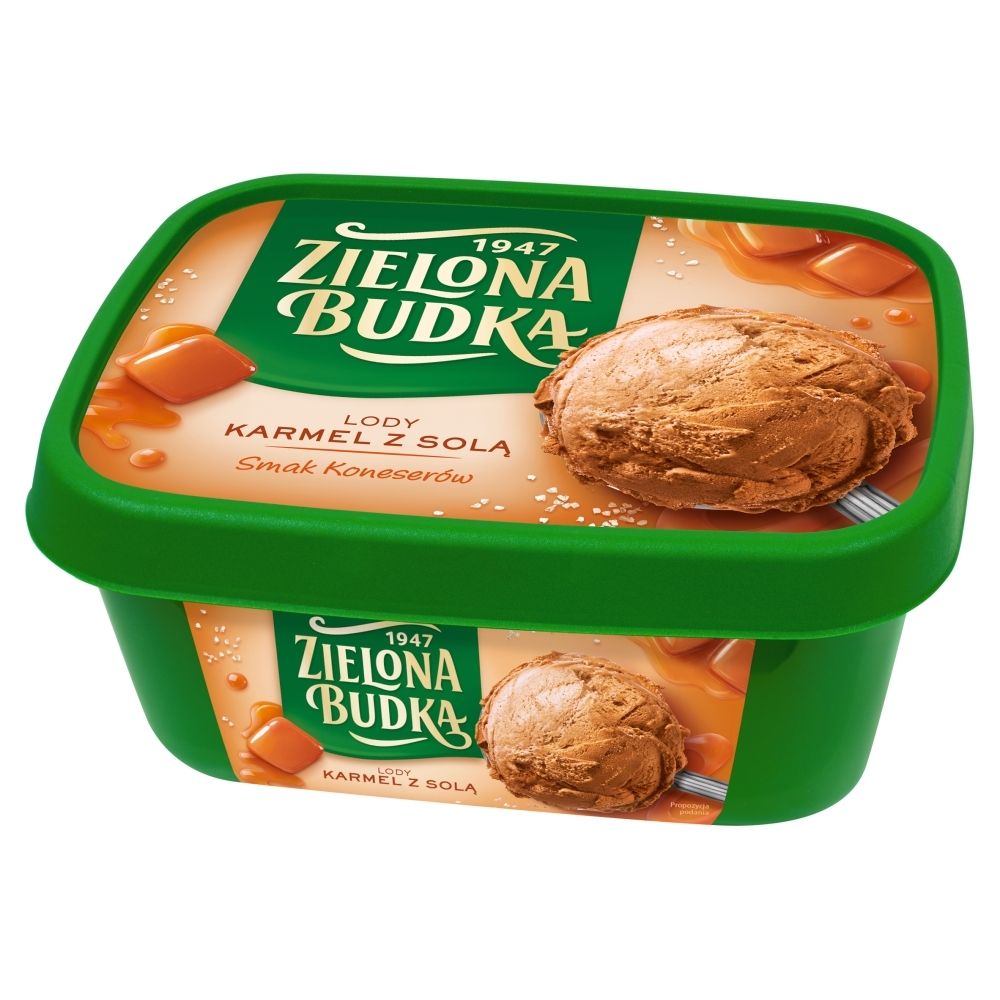 Zielona Budka Lody karmelowe z solą