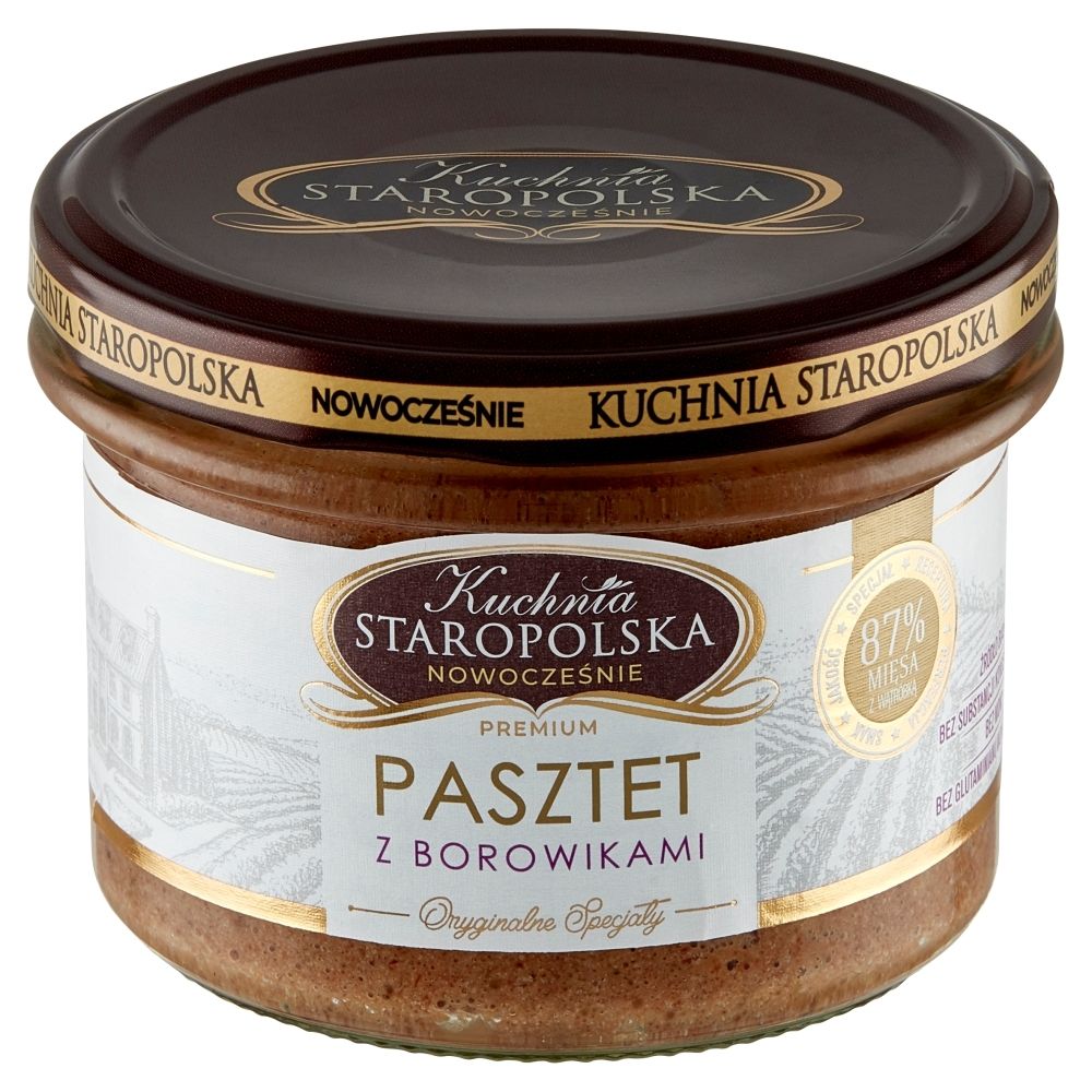 Pasztet z borowikami 160g