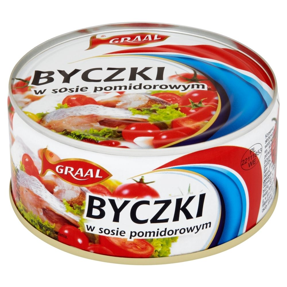 Graal BYCZKI W SOSIE POMIDOROWYM GRAAL 300 G zakupy dla domu i biura! 53519674