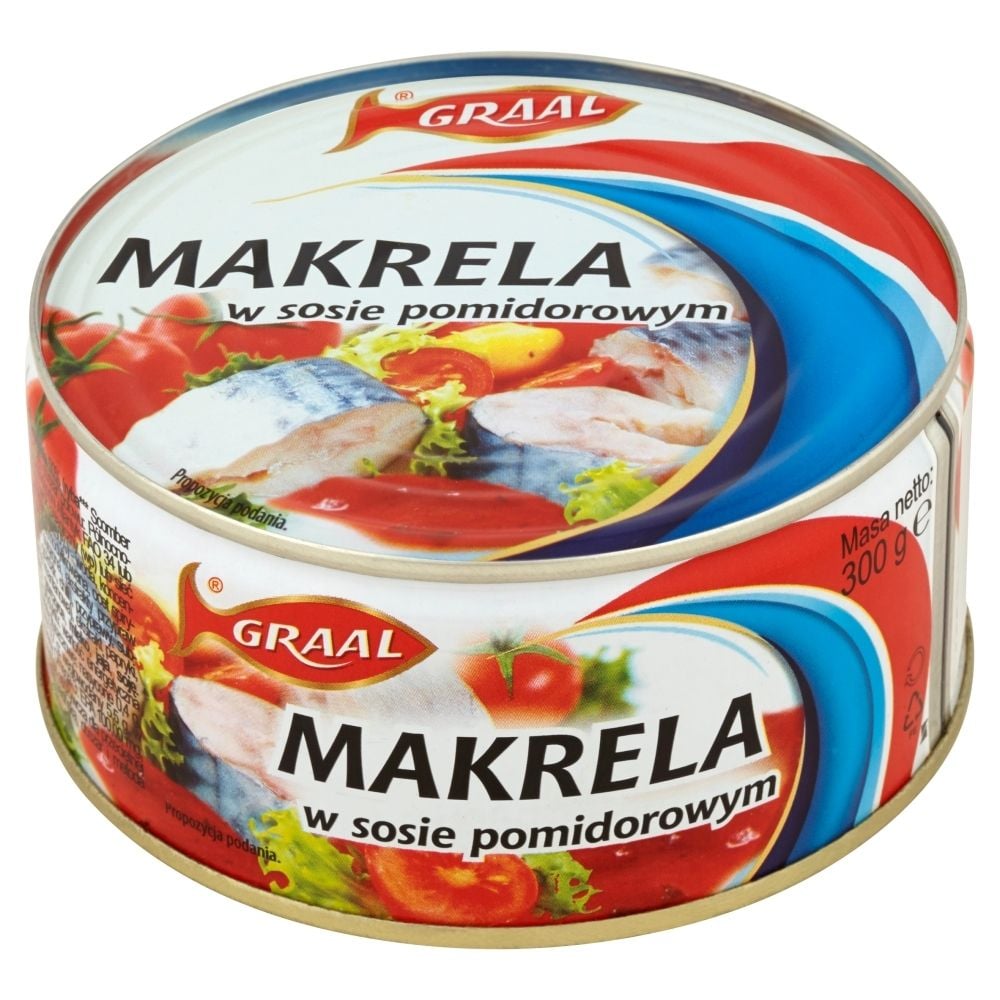 Graal MAKRELA W SOSIE POMIDOROWYM EO GRAAL 300 G zakupy dla domu i biura! 53177390