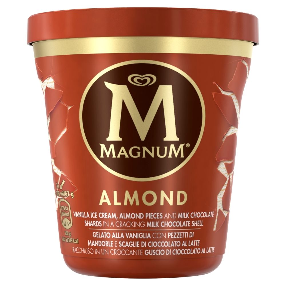 Magnum - Almond Lody waniliowe z mleczną czekoladą