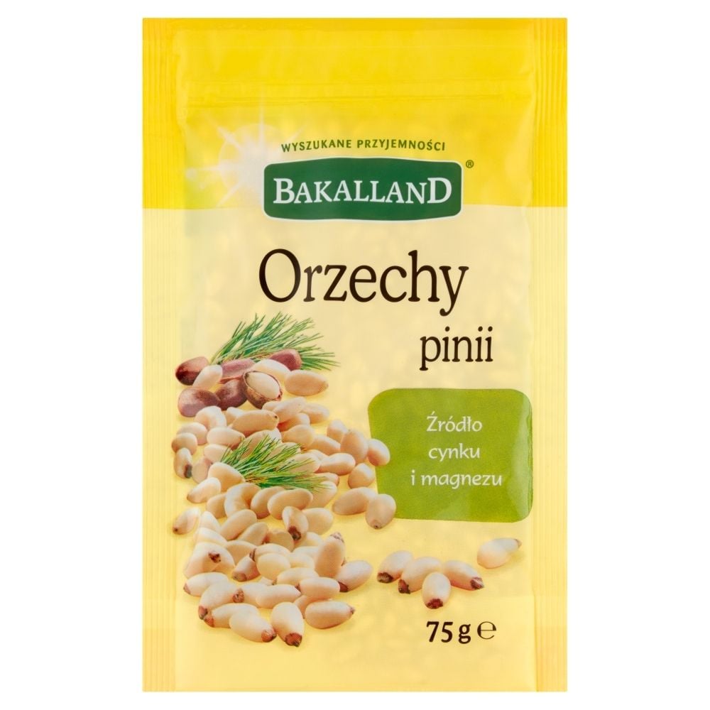 Bakalland ORZECHY PINII 75G zakupy dla domu i biura! 007846