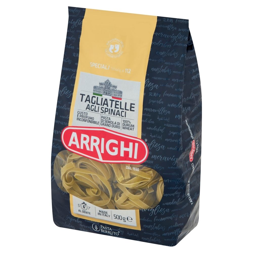 Arrighi MAKARON TASIEMKI SZPINAKOWE 500G zakupy dla domu i biura 16000440