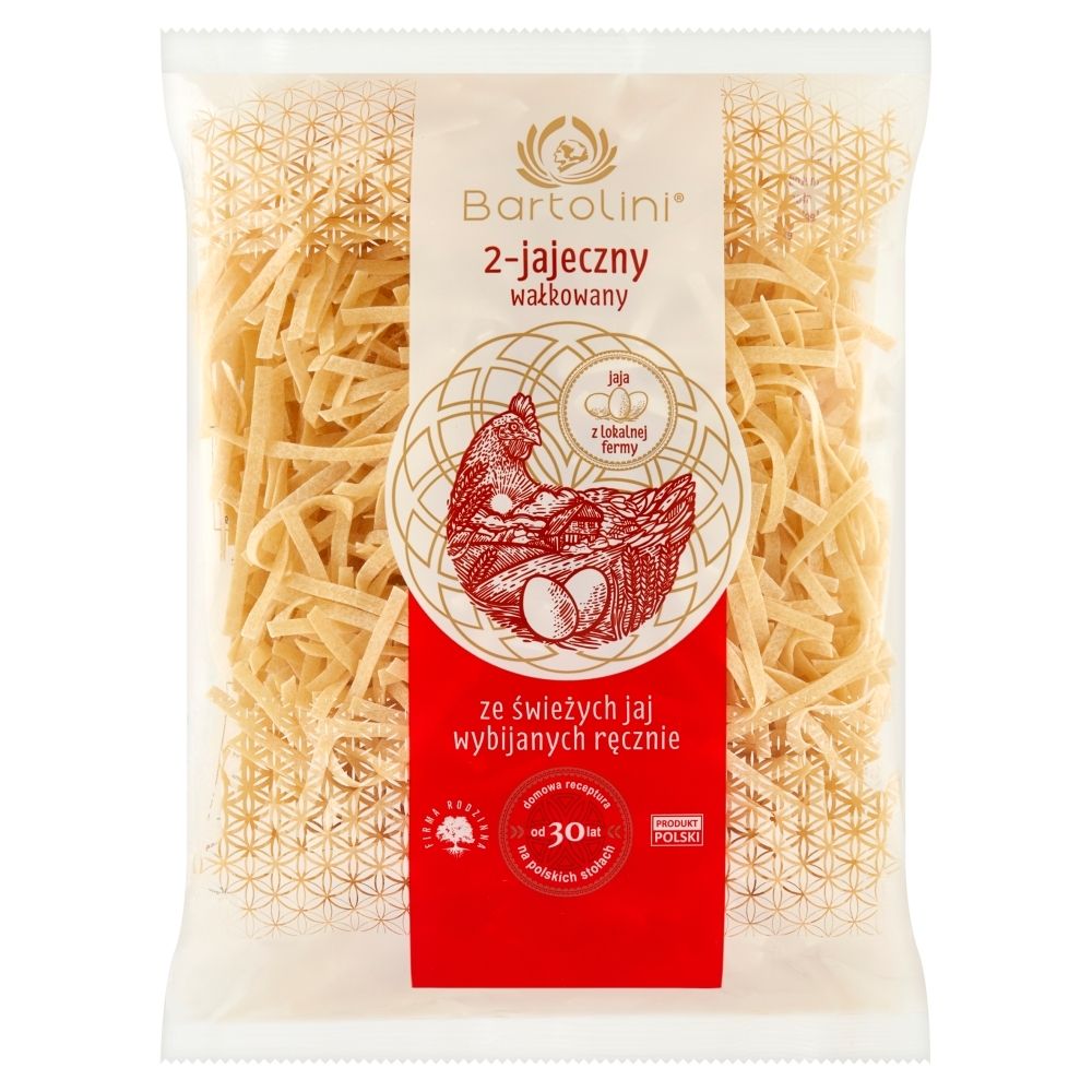Bartolini Makaron 2 jajeczny 400g krajanka gruba