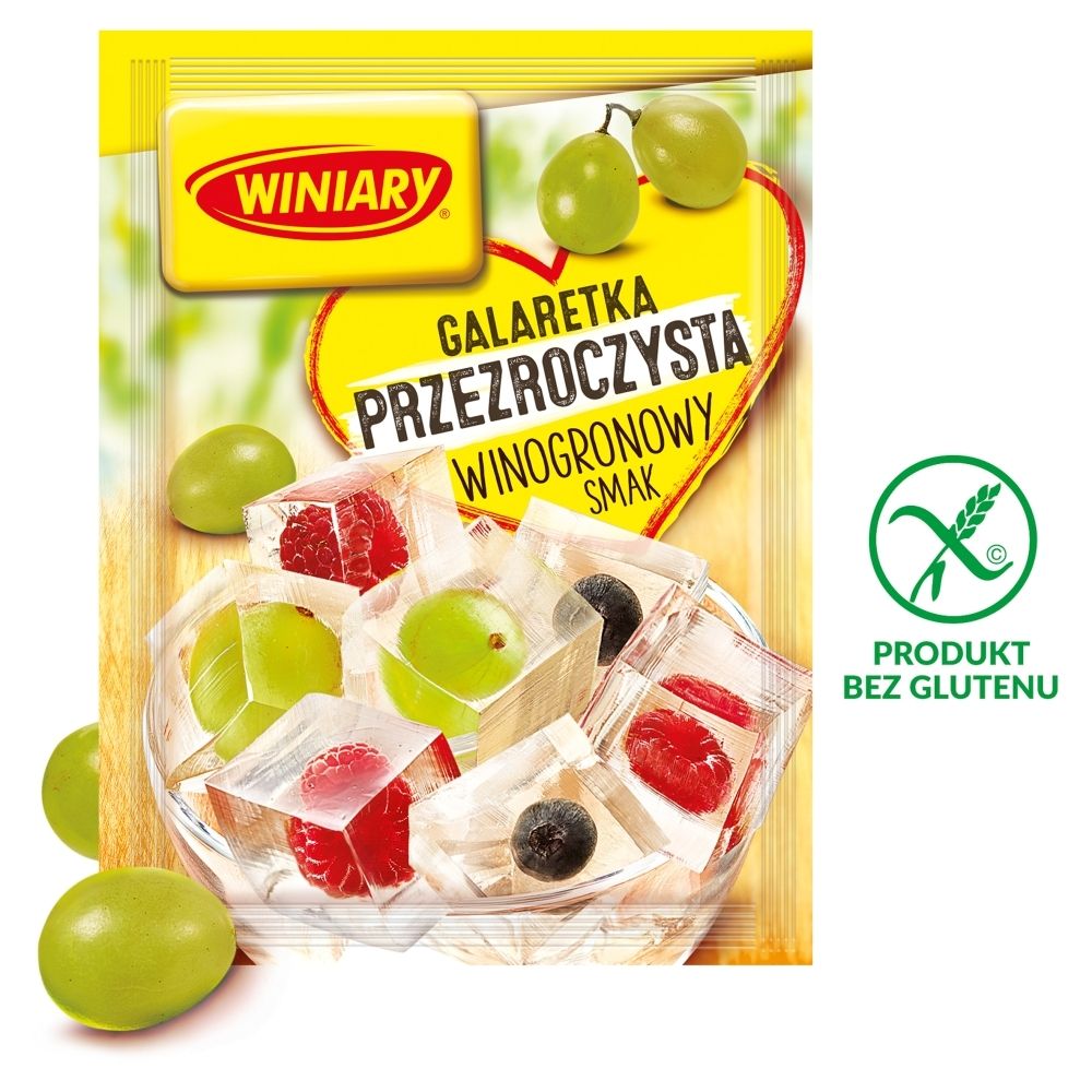 Winiary WINIARY GALARETKA PRZEZROCZYSTA WINOGRONOWA 71G zakupy dla domu i biura 33437278