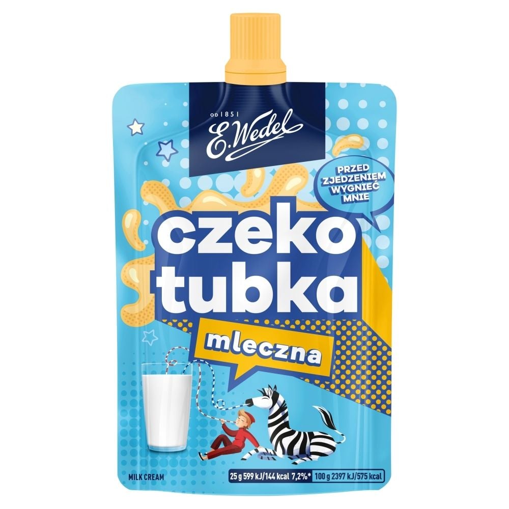 Wedel CZEKOTUBKA MLECZNA 50G zakupy dla domu i biura! 53502290