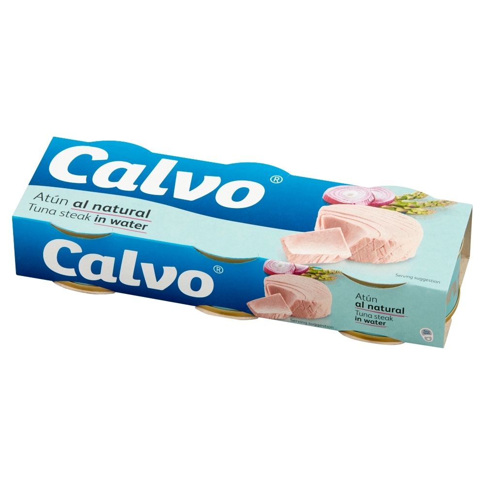CALVO Tuńczyk w sosie własnym 3x80g