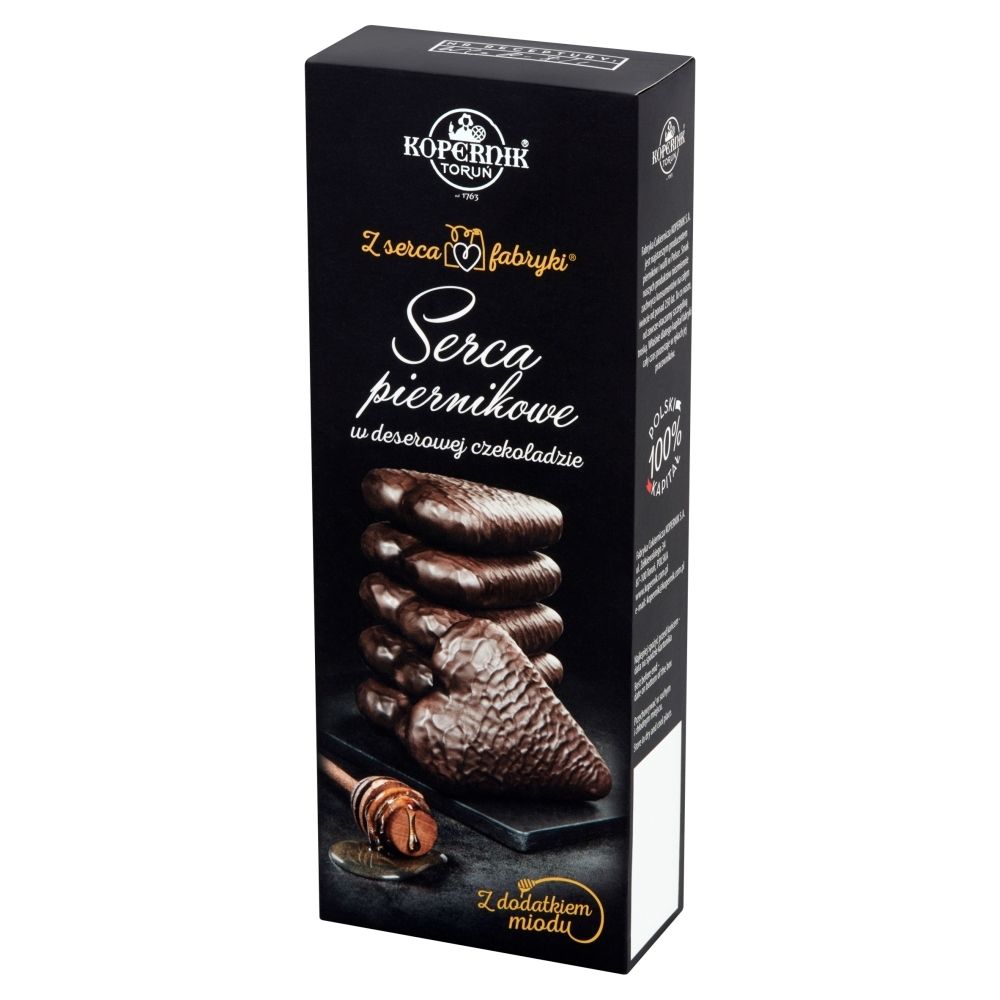 Kopernik Serca piernikowe w czekoladzie