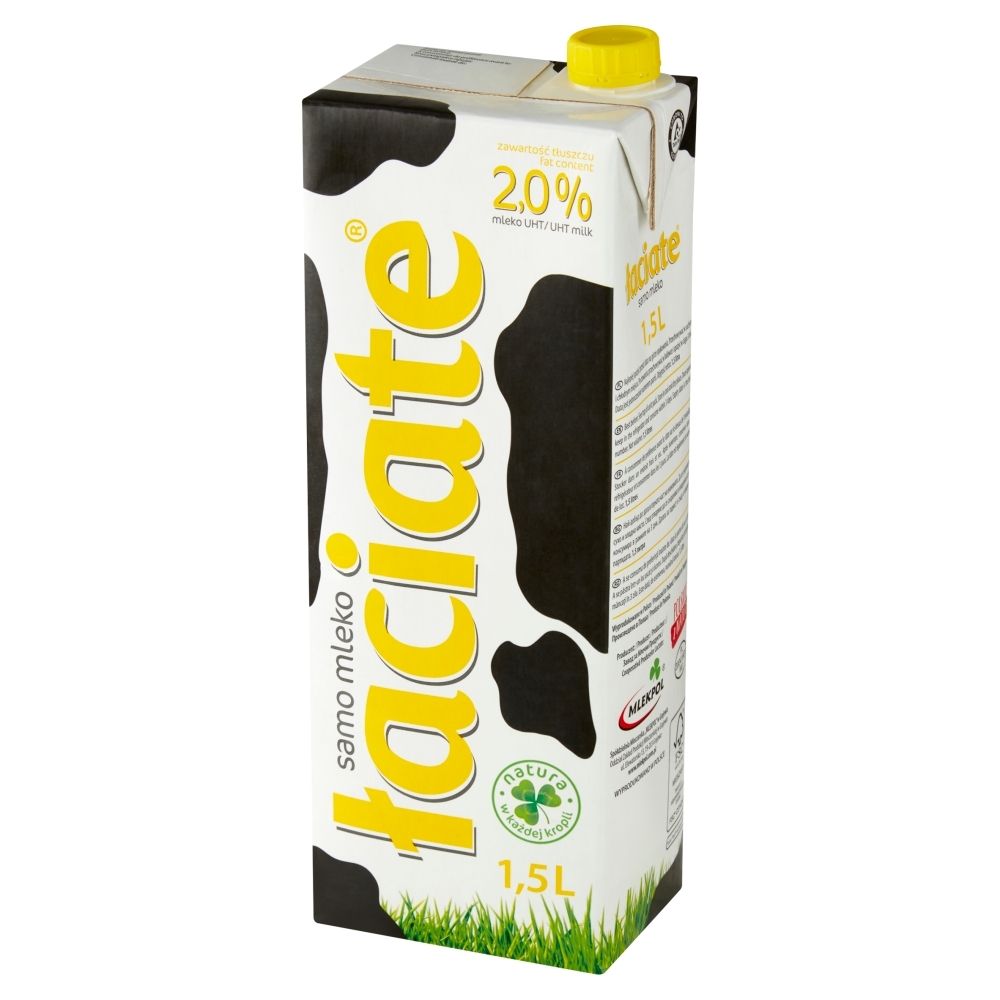 Mleko Uht Łaciate 2%, 1,5L
